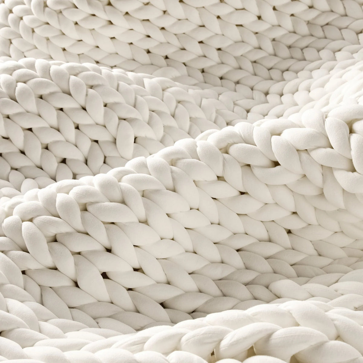 Knit Weighted Blanket :: Everyday Cotton