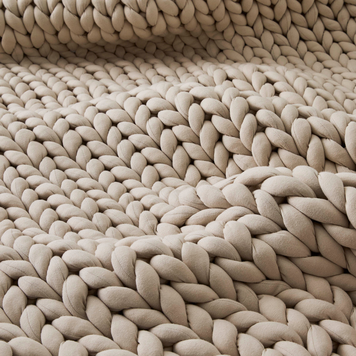 Knit Weighted Blanket :: Everyday Cotton