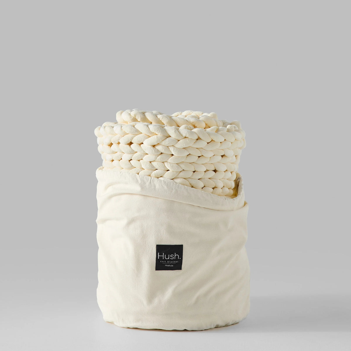 Knit Weighted Blanket :: Everyday Minky Velour
