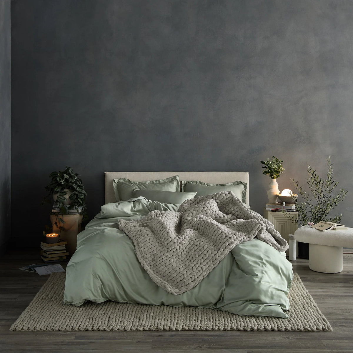 Knit Weighted Blanket :: Everyday Minky Velour