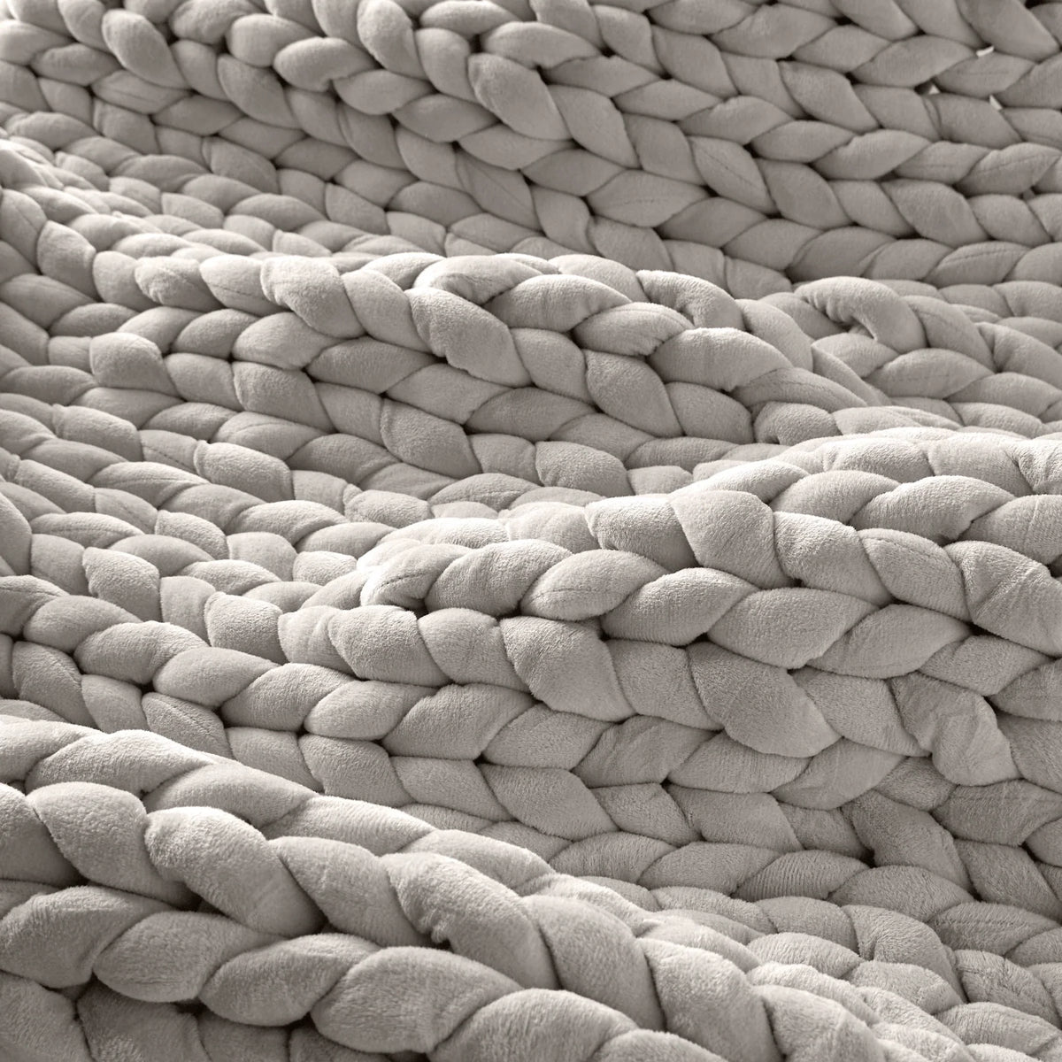 Knit Weighted Blanket :: Everyday Minky Velour