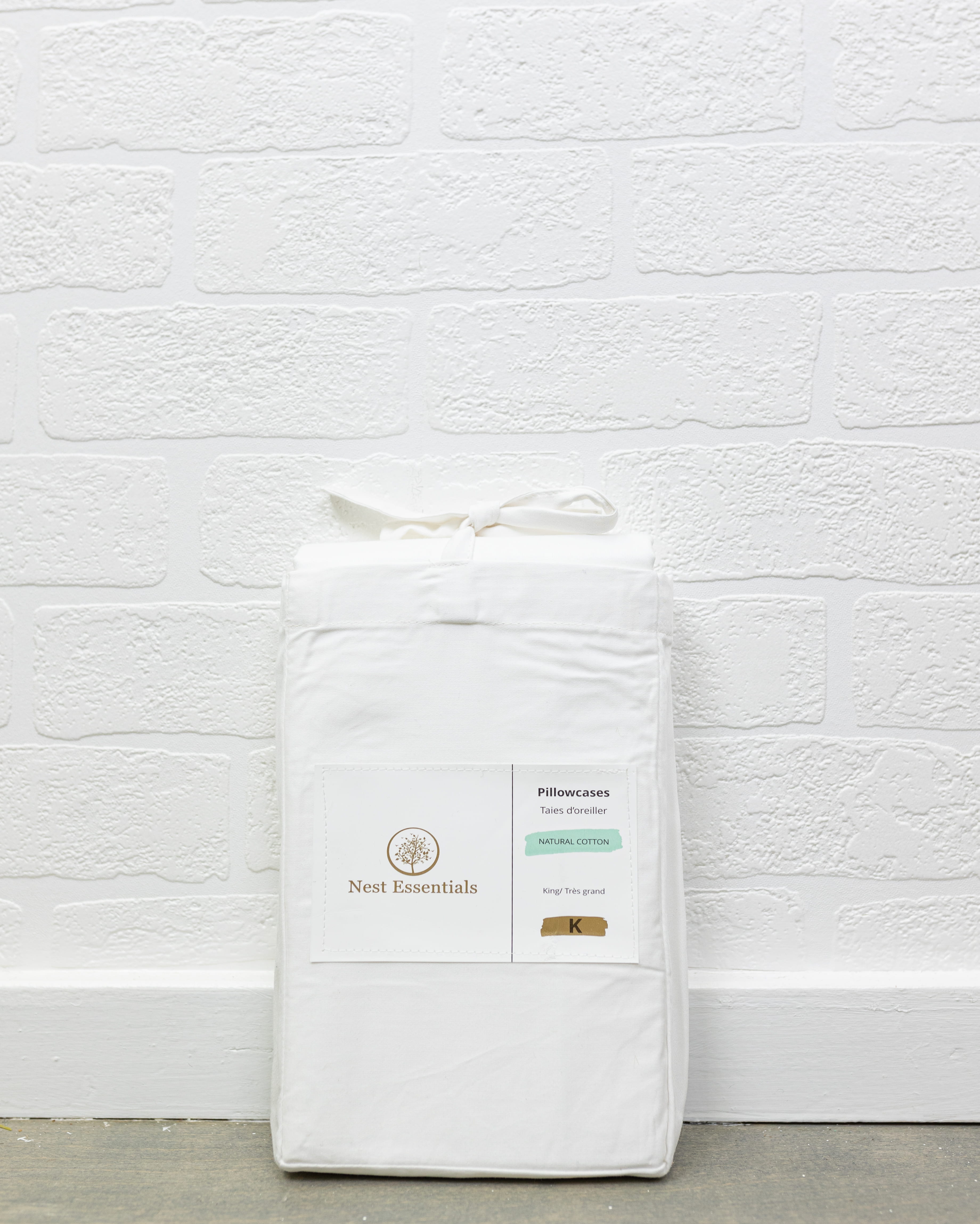 Pillowcases 500TC Cotton – White