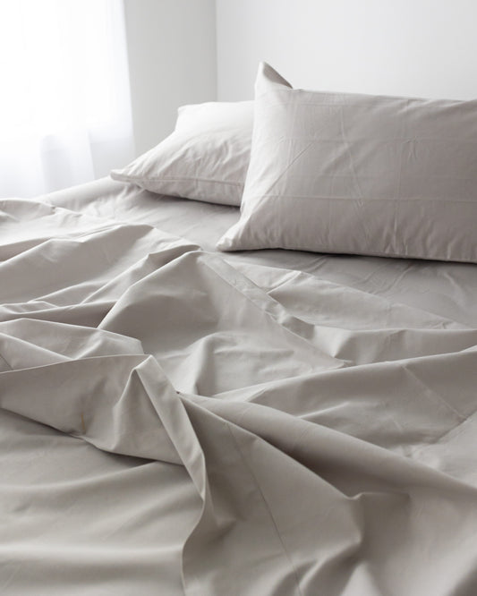 Sheet Set 500TC Cotton - Silver