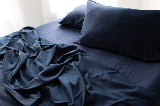 Sheet Set 300TC Cotton – Navy