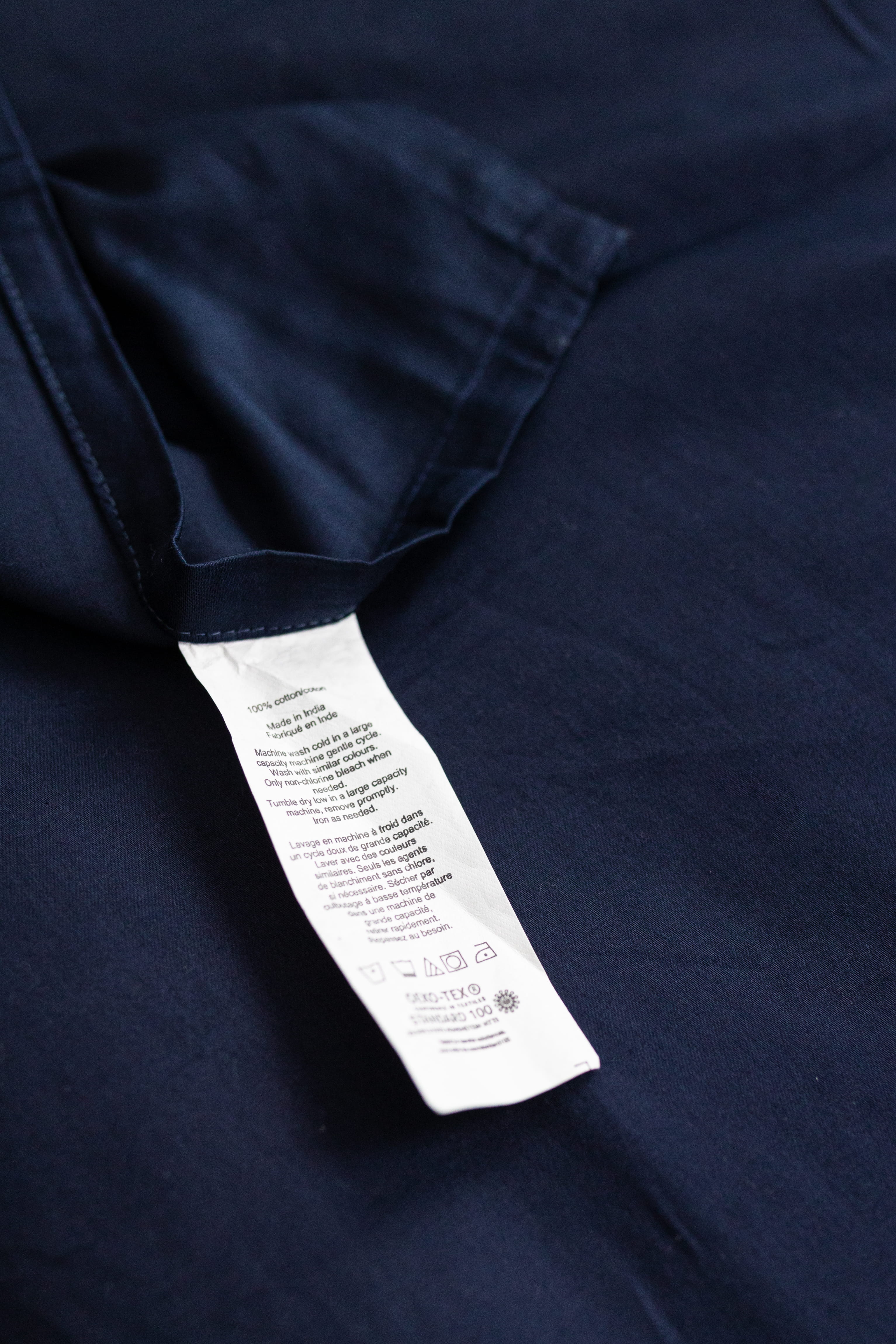 Fitted Sheet 300TC Cotton – Navy