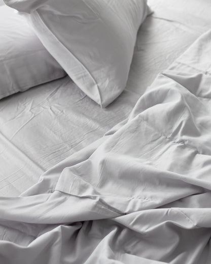Pillowcases 500TC Cotton – Silver