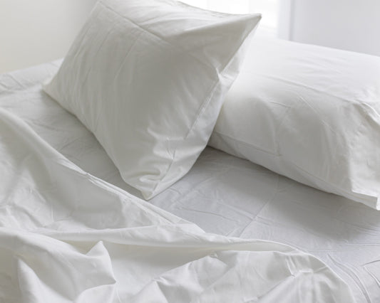 Sheet Set 500TC Cotton – White