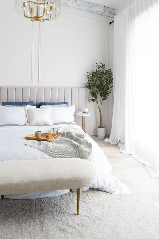 Bamboo Duvet Cover Set - White