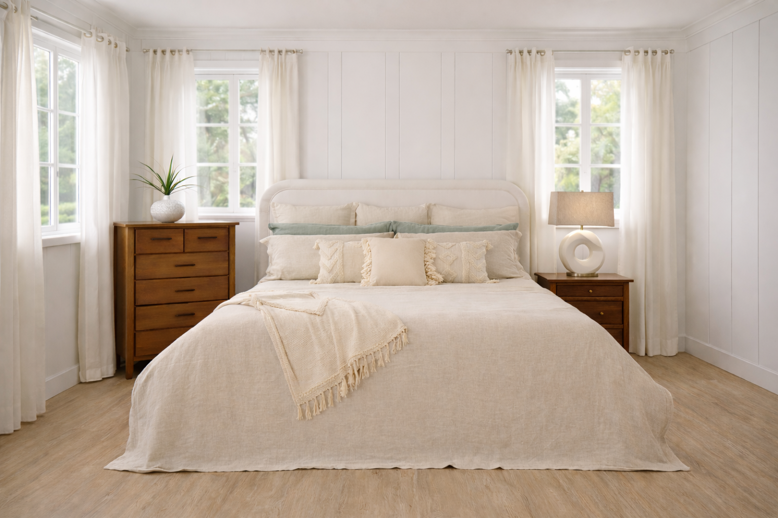 Linen Duvet Cover – Natural - 100% Belgian Linen