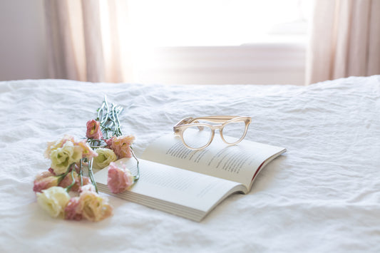Jette Linen Pillow Sham - White - 100% Belgian Linen