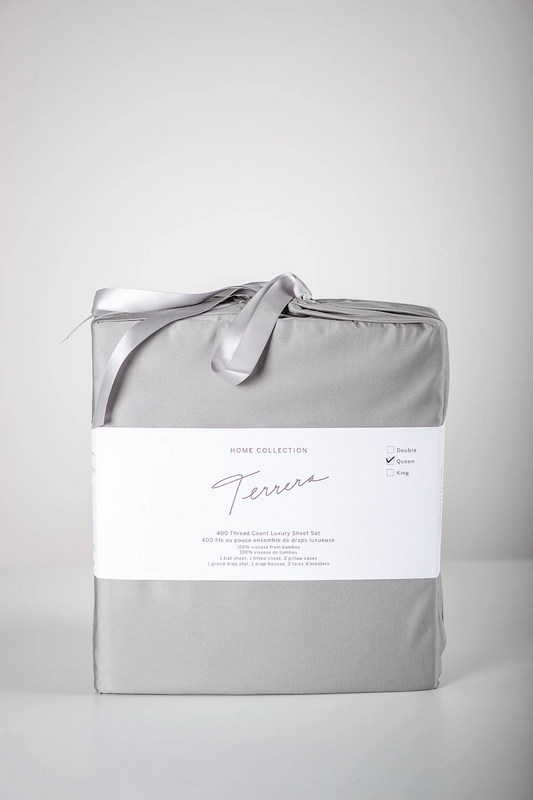 Bamboo Sheet Set - Grey